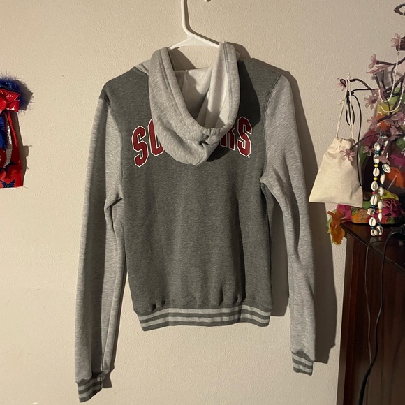 OU Gray “Sooners” Jacket NWOT - Picture 3 of 4